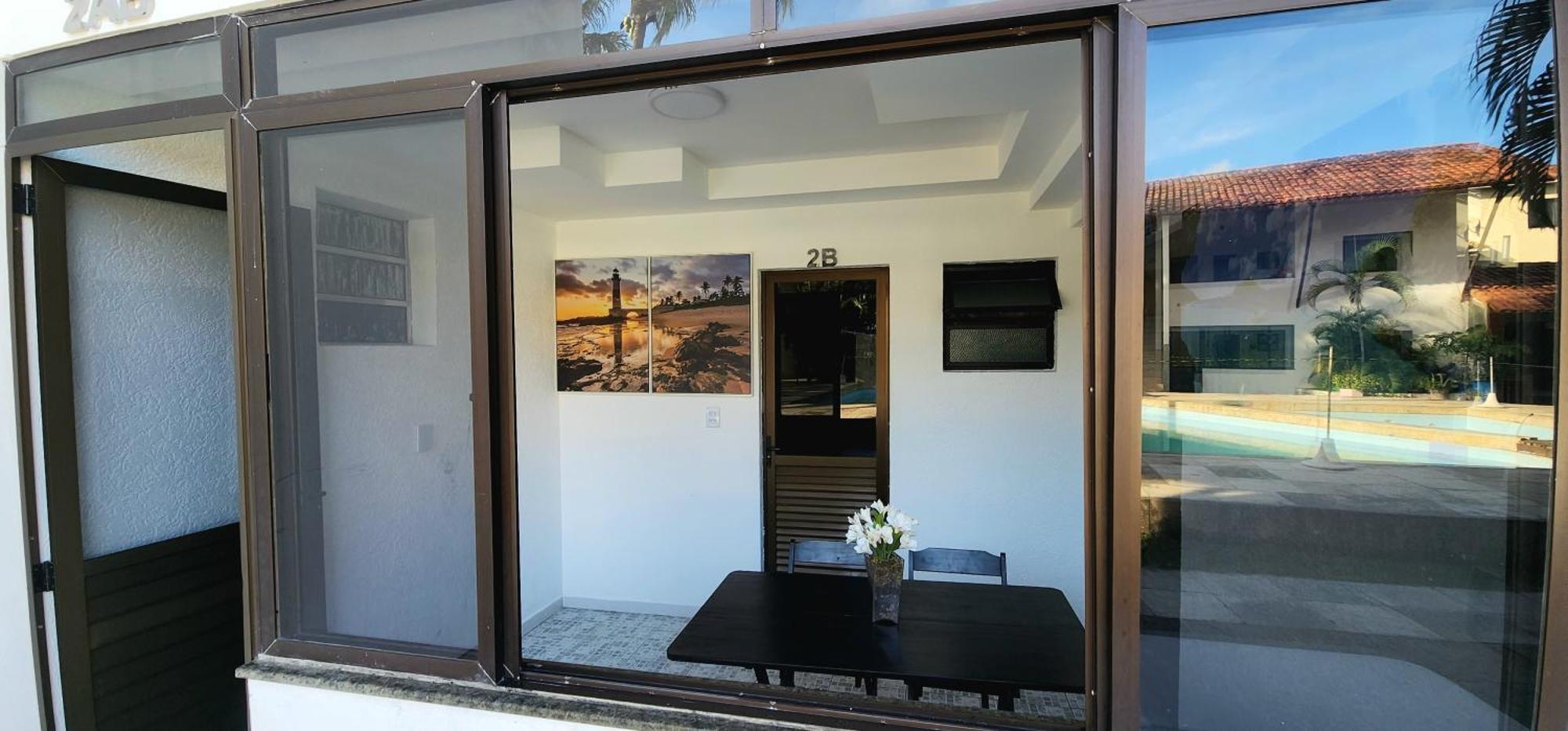 Apartamento Farol De Itapua - Com Cozinha Completa A 250m Da E Farol De Itapua Salvador