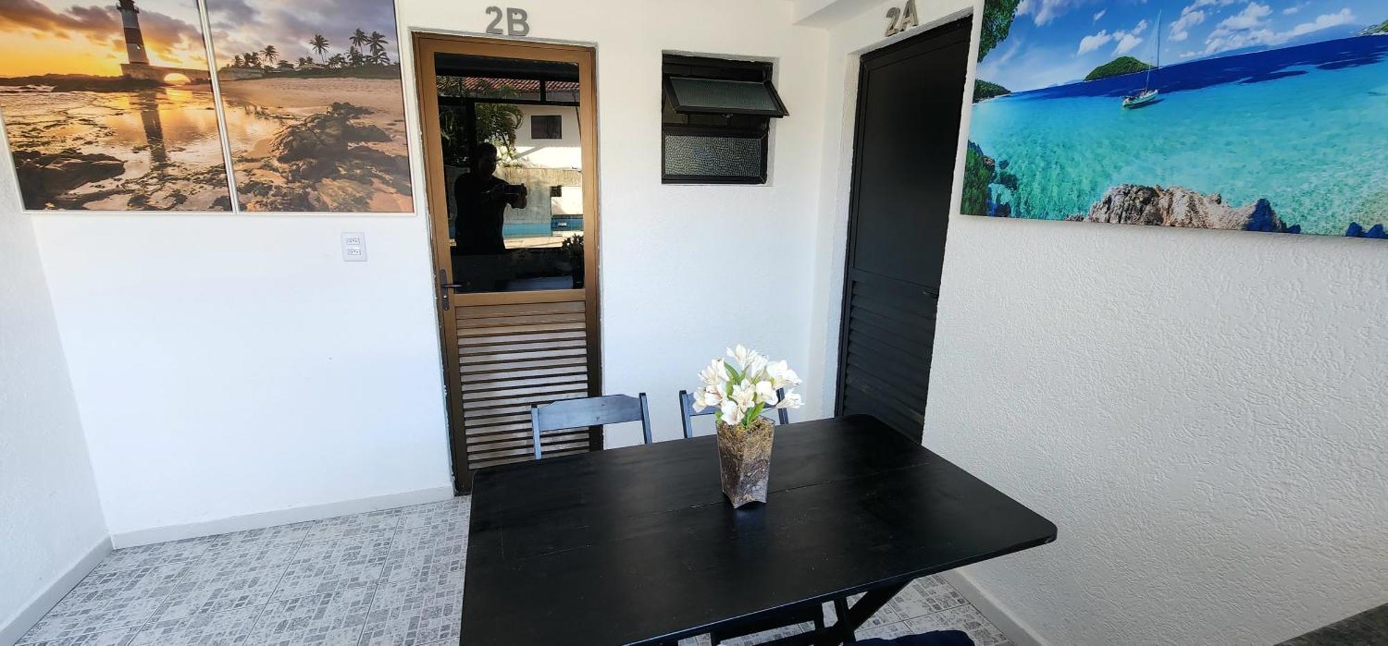Apartamento Farol De Itapua - Com Cozinha Completa A 250m Da E Farol De Itapua Salvador